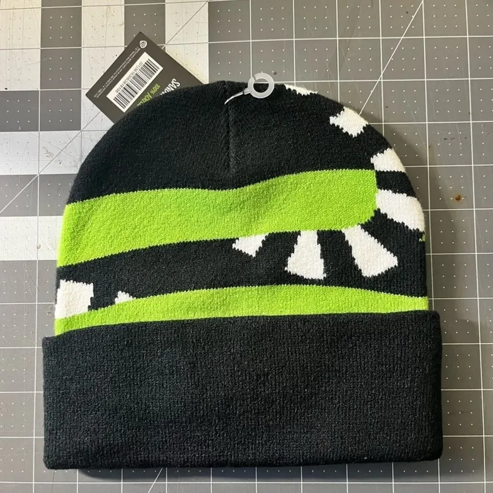 BEETLEJUICE Stocking Hat NWT - Picture 2 of 5